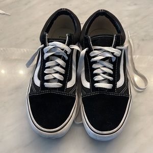 Platform Vans. Womens size 8